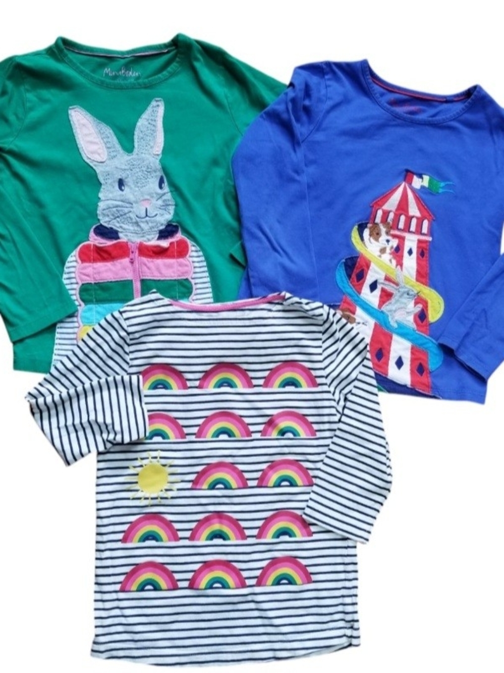 Mini Boden Girls Long Sleeve Tops 7-8y